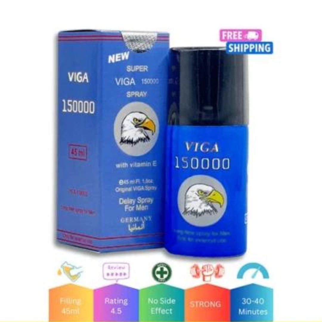 Super Viga 150000 Spray For Men. (German Made)