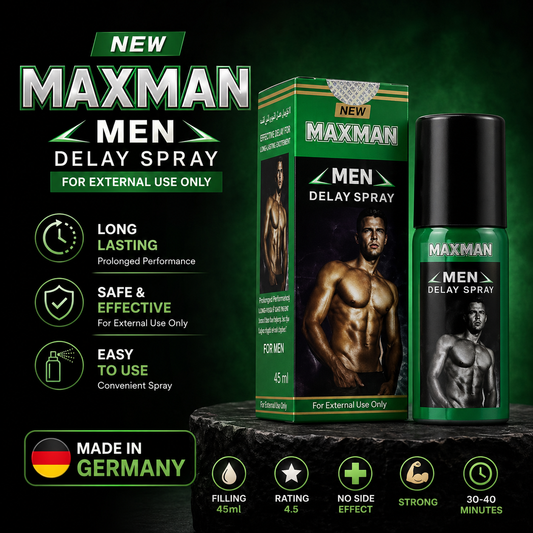 New Maxman Green Spray. (German Made)