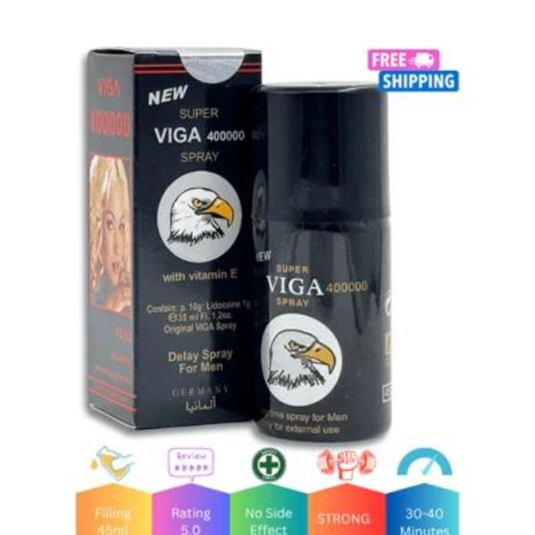 Super Viga 400000 Spray For Men. (German Made)