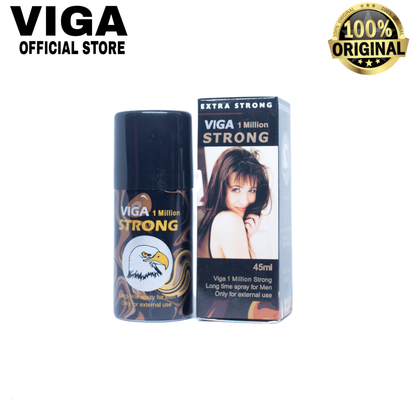 Extra Strong Viga 1 Million Spray.  (German Made)
