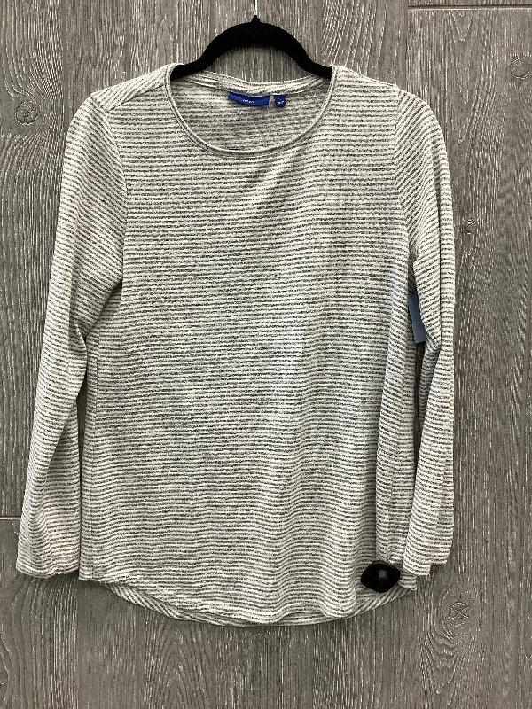 Top Long Sleeve By Apt 9 In Grey, Size: S