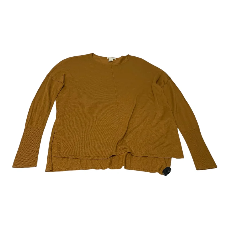 Top Long Sleeve Basic By Old Navy In Yellow, Size: L