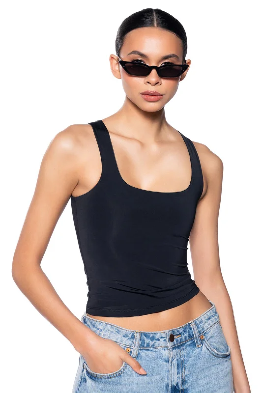 PAXTON DEMI SQUARE NECK TANK