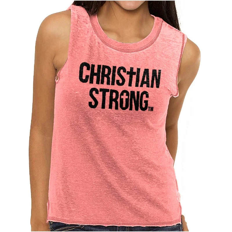 Christian Strong Junior Muscle Tee