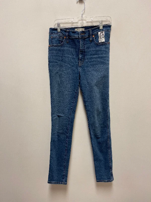 Jeans Skinny By Madewell In Blue Denim, Size: 8