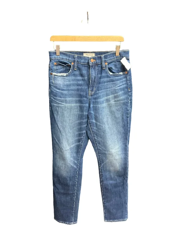 Jeans Straight By Madewell In Blue Denim, Size: 2