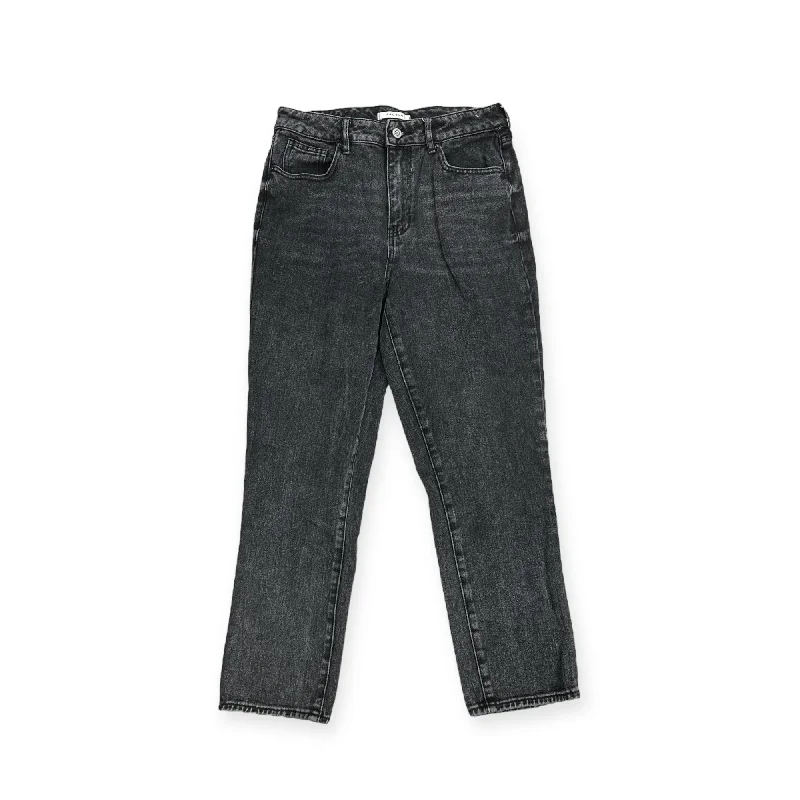 Jeans Straight By Pacsun In Black Denim, Size: 28