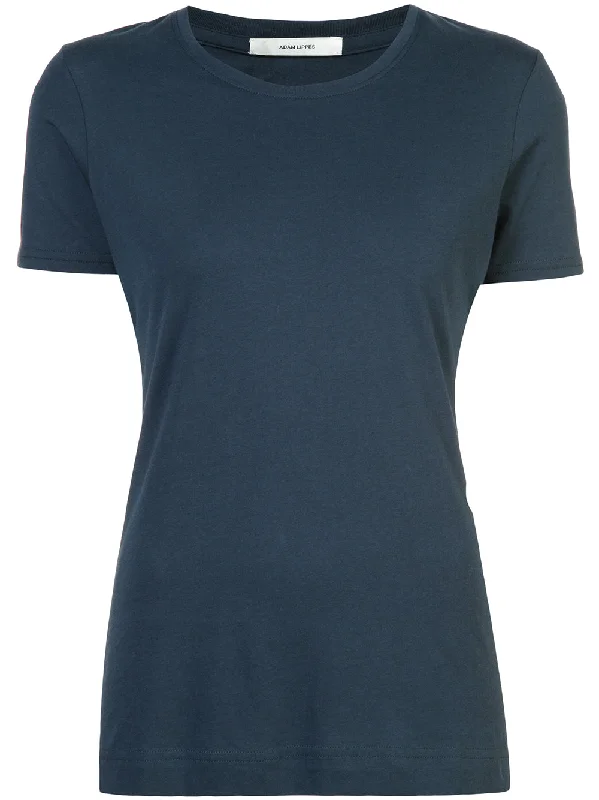 womens short sleeve crewneck t-shirt in pima cotton