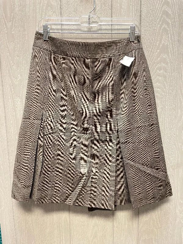 Skirt Midi By Brooks Brothers In Plaid Pattern, Size: 12