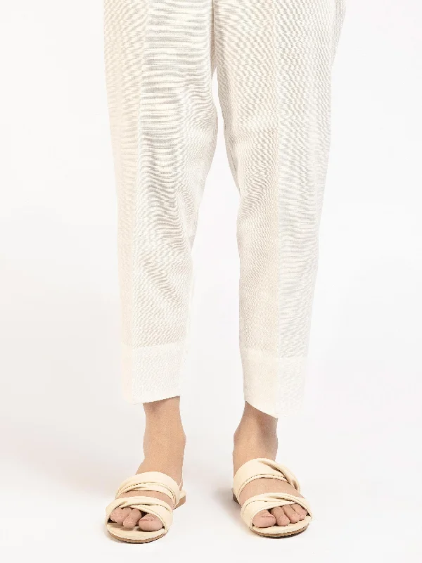 Plain Khaddar Trousers