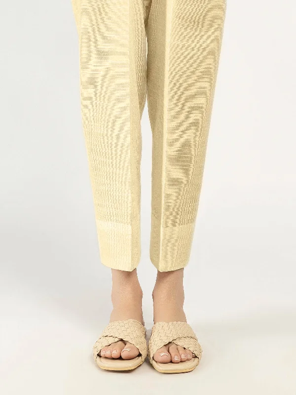 Plain Khaddar Trousers