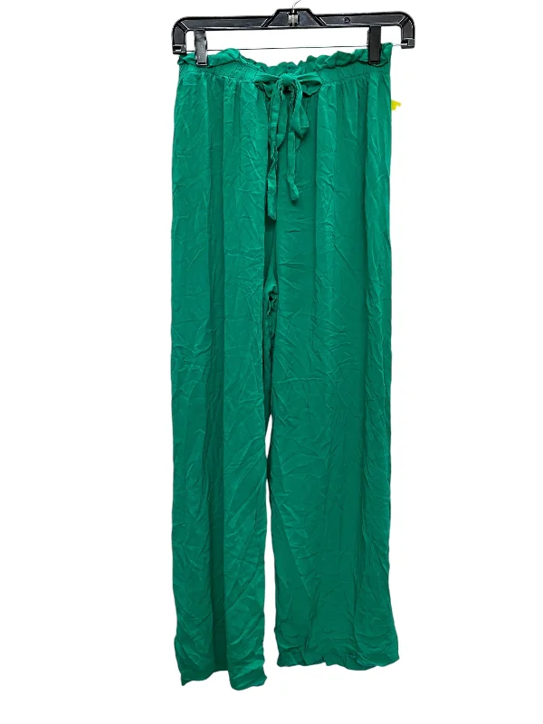 Pants Cropped By See You Monday In Green, Size: L