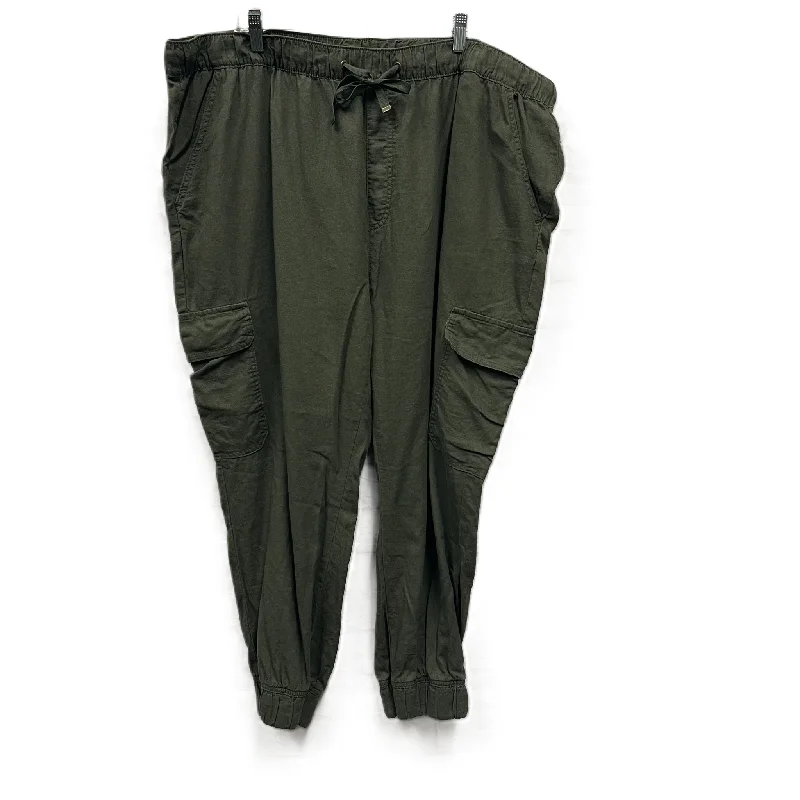 Pants Joggers By St Johns Bay In Green, Size: 20