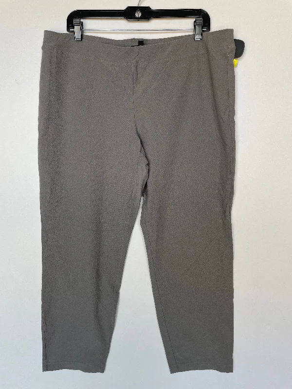 Pants Other By Eileen Fisher In Grey, Size: 20