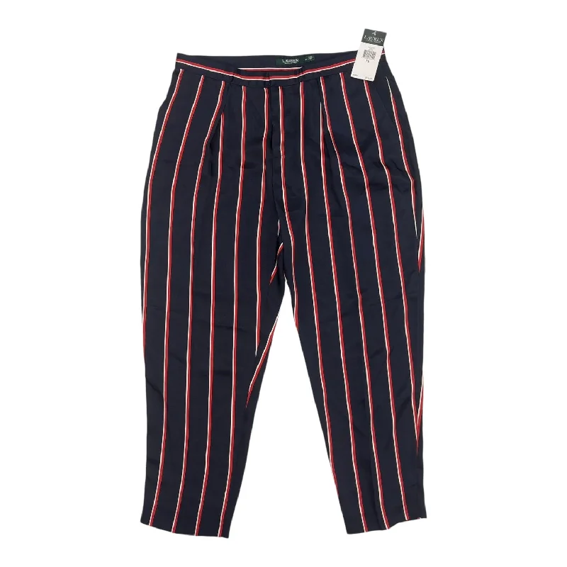 Pants Other By Lauren By Ralph Lauren In Blue Red & White, Size:10