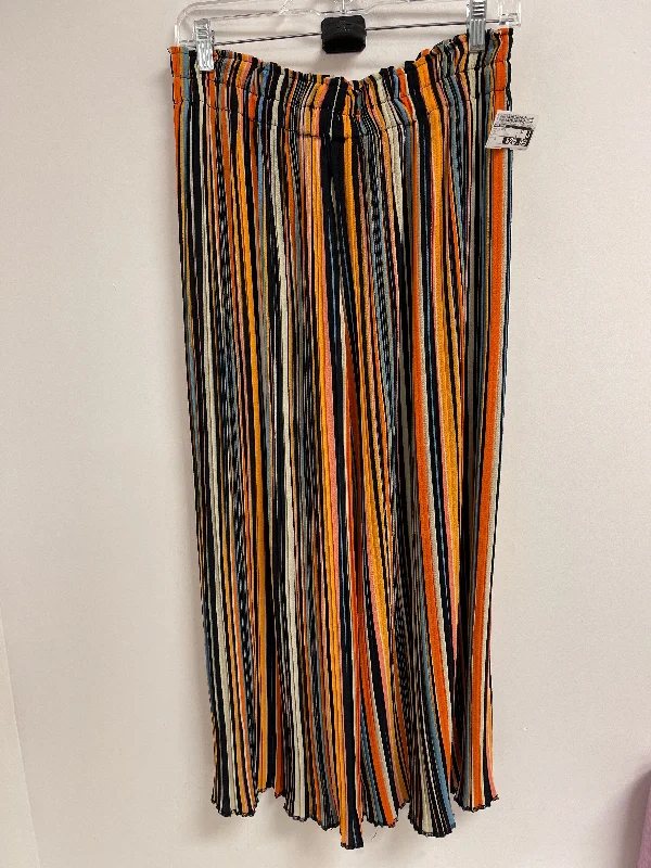 Pants Wide Leg By Rd Style In Multi-colored, Size: M