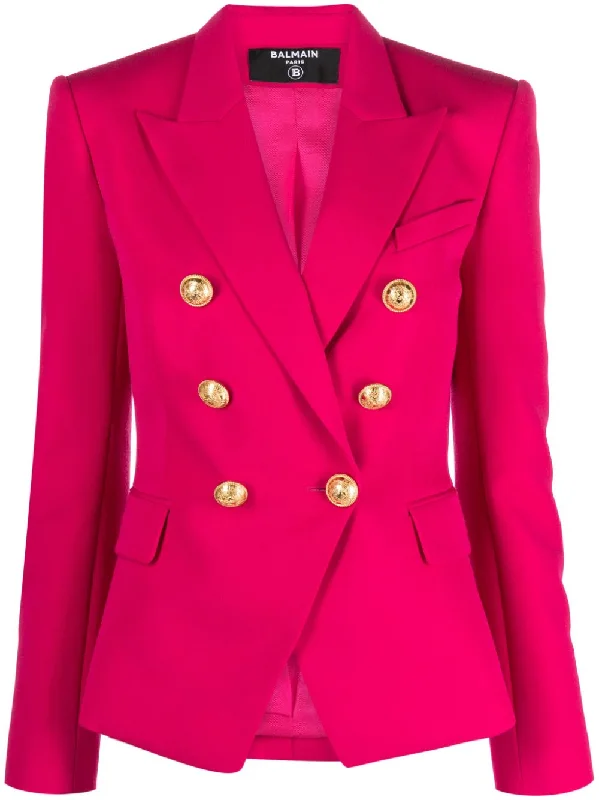 Balmain Jackets Fuchsia