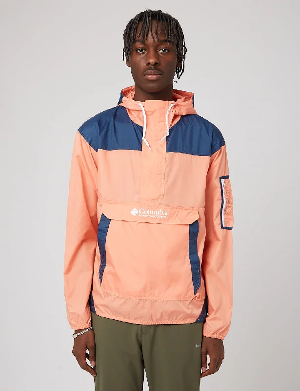 Columbia Challenger Windbreaker - Coral Reef/Dark Mountain