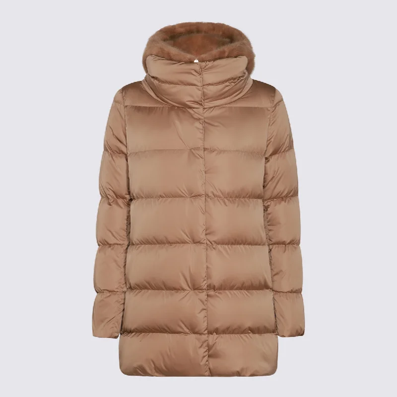 Herno Coats Camel