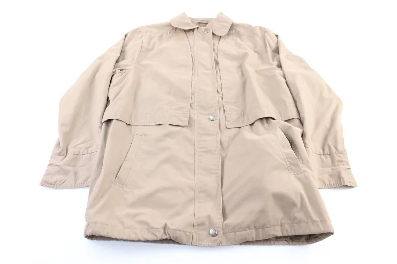 London Fog Limited Edition Tan Zip Up Jacket