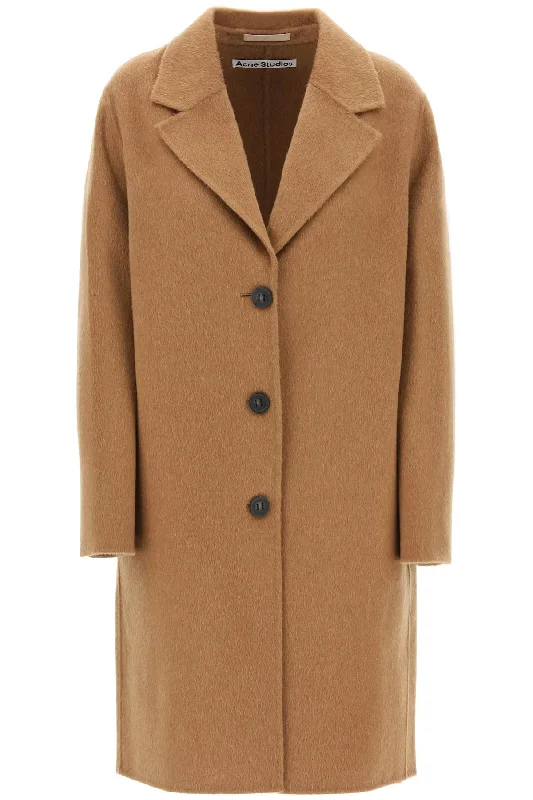 Midi Wool And Alpaca Coat