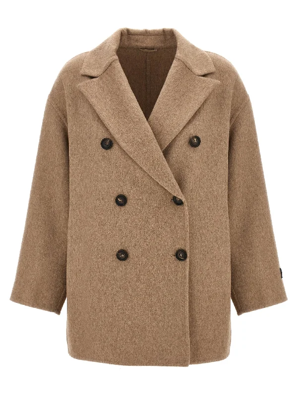 Monile Double-breasted Coat