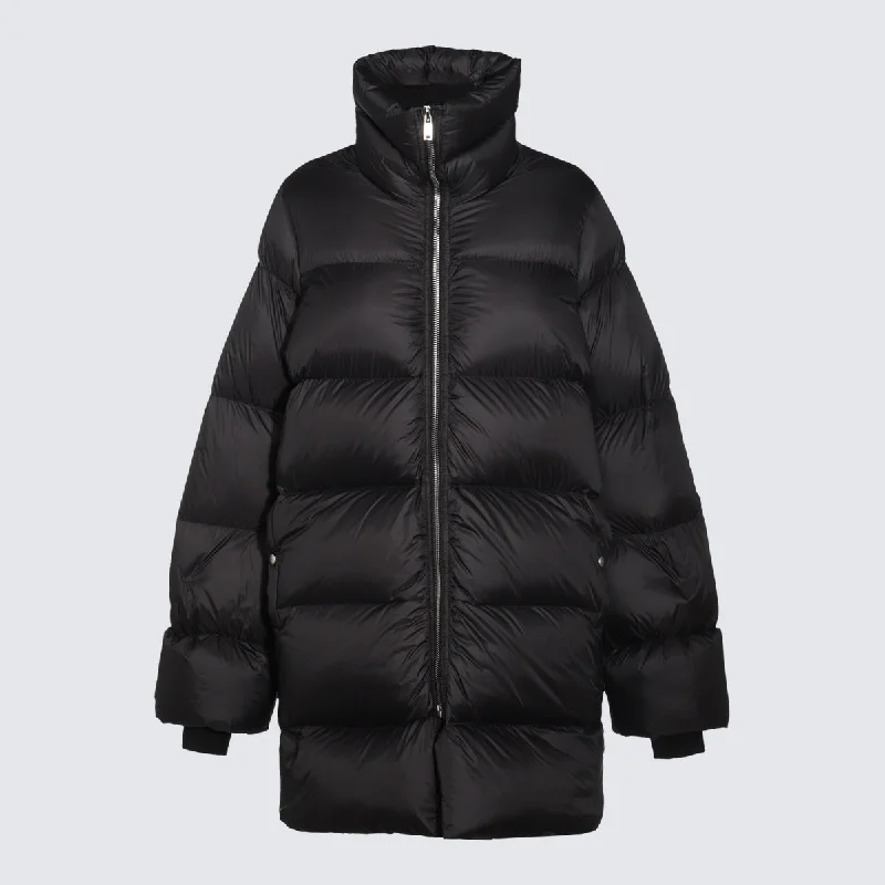 Rick Owens Coats Black