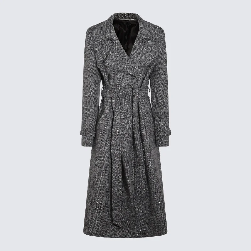 Tagliatore Coats Grey