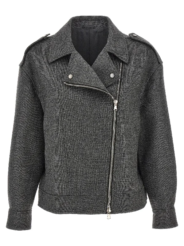 Wool Biker Jacker