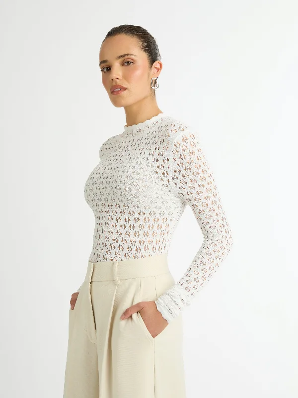 DIVISION KNIT TOP