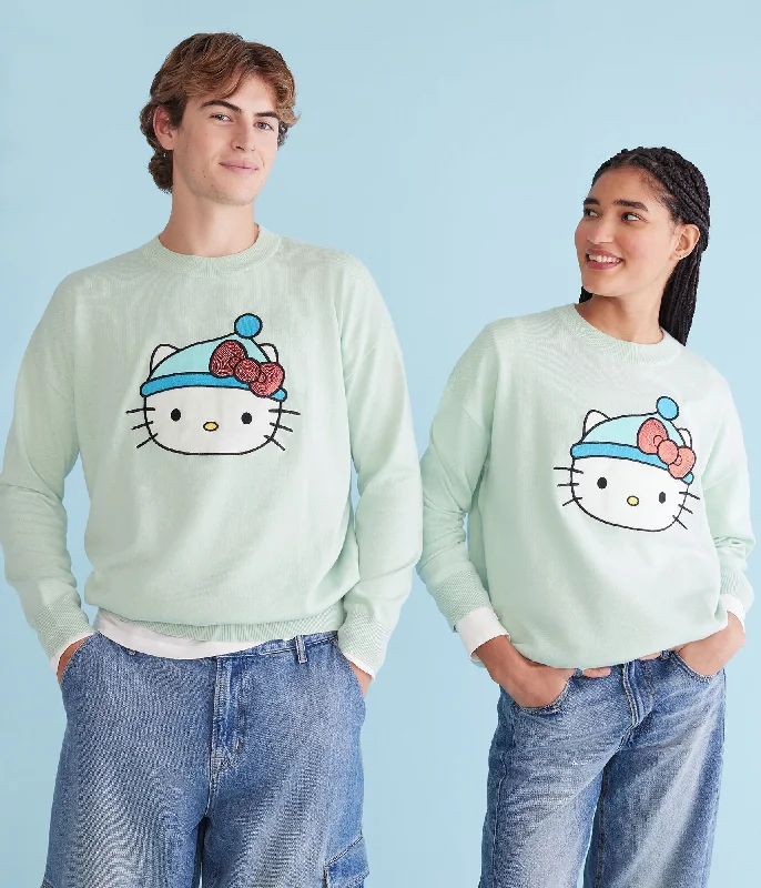 Aeropostale Hello Kitty Sequin Bow Sweater