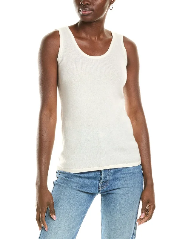 sofiacashmere Luxe Cashmere Tank