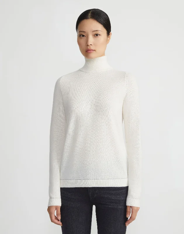 Wool-Cashmere Turtleneck